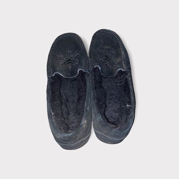 Abeo Black Suede Shoe Size 8 N - Picture 1 of 5